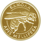 Монета с пчелой, Украина