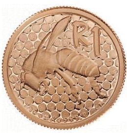 Пчела на монете, ЮАР